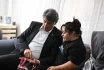 baskan kocamandan elanur gencogluna anlamli ziyaret