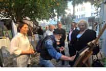 baskan topaloglu resim sergisine katildi