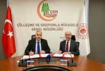 cevre sehircilik ve iklim degisikligi bakanligi ve selcuklu belediyesi karbon yutak alani icin isbirligi protokolu imzaladi