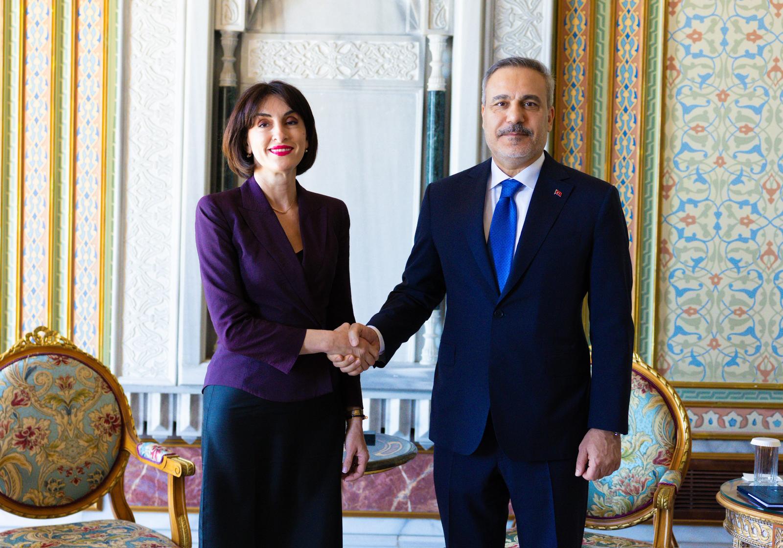 Dışişleri Bakanı Hakan Fidan Gürcistan Başbakan Yardımcısı Ve Dışişleri Bakanı Maka Botchorishvili İle Görüştü 1 BAKAN FIDAN GURCISTAN BASBAKAN YARDIMCIS 1351733 401374