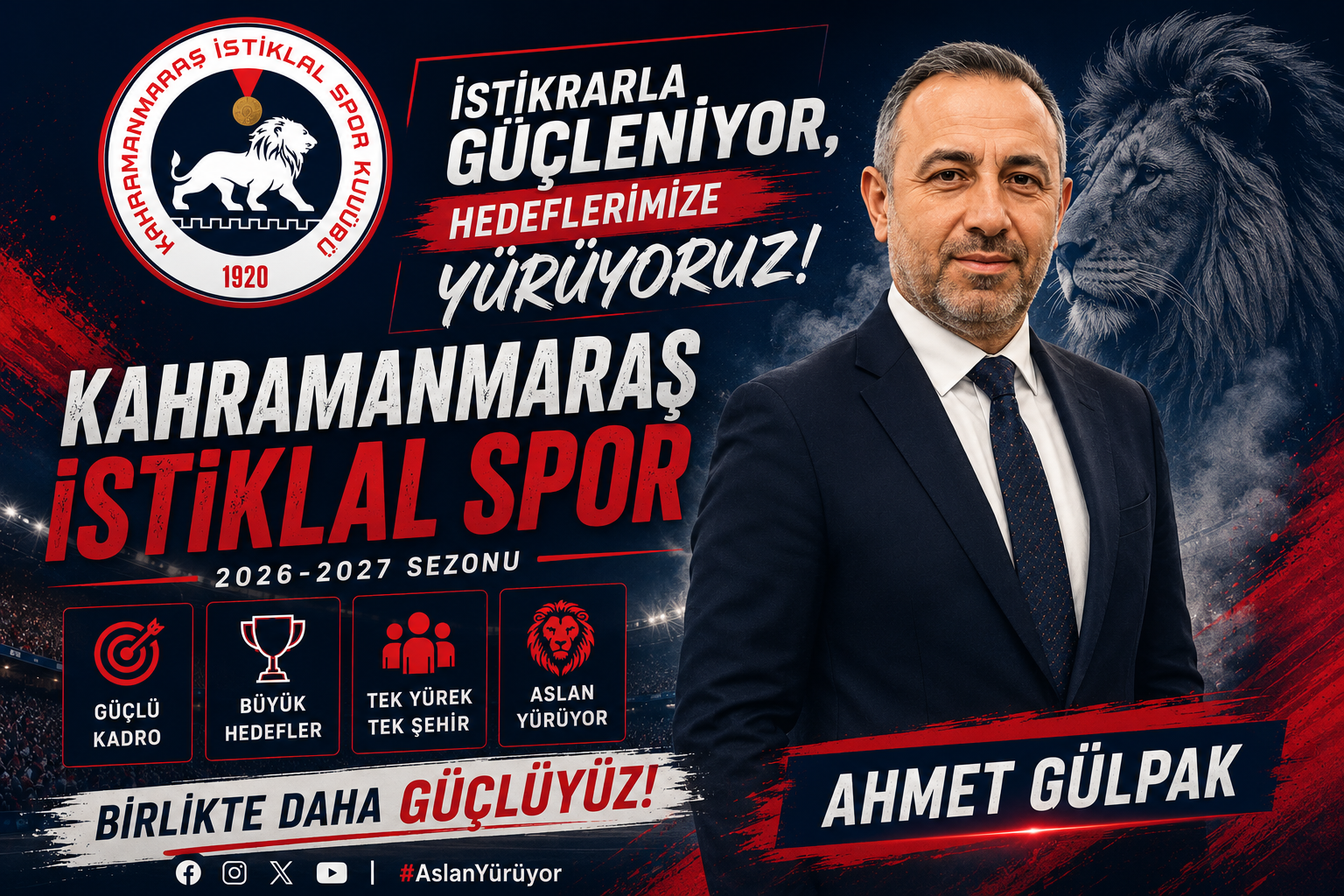 Kahramanmaraş İstiklal Spor’da Transfer Hareketliliği Sürüyor! İşte Açıklanan İsimler 1 888