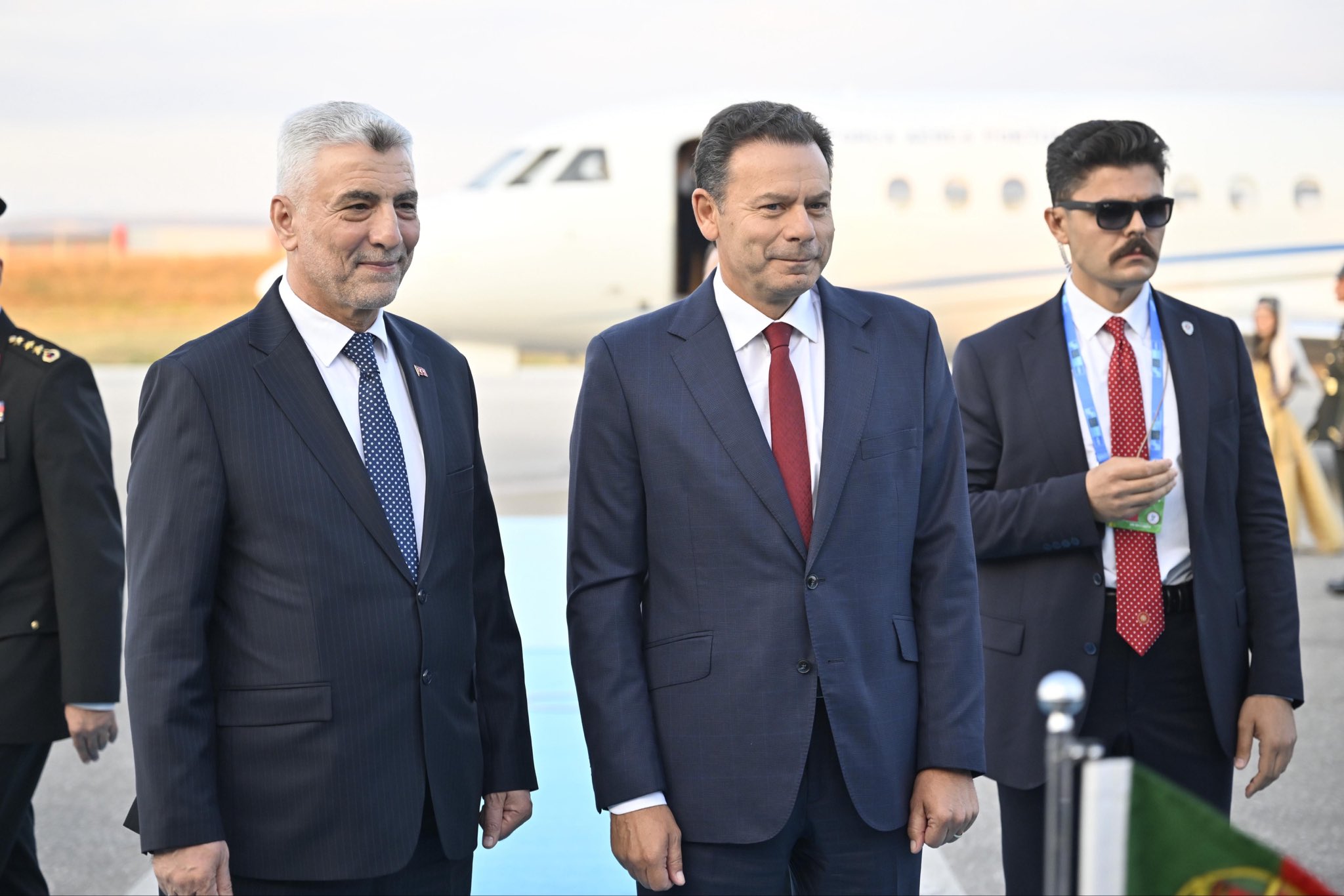Portekiz Başbakanı Montenegro’yu Bakan Bolat Karşıladı 1 HMpT3pEWkAADM8C 1
