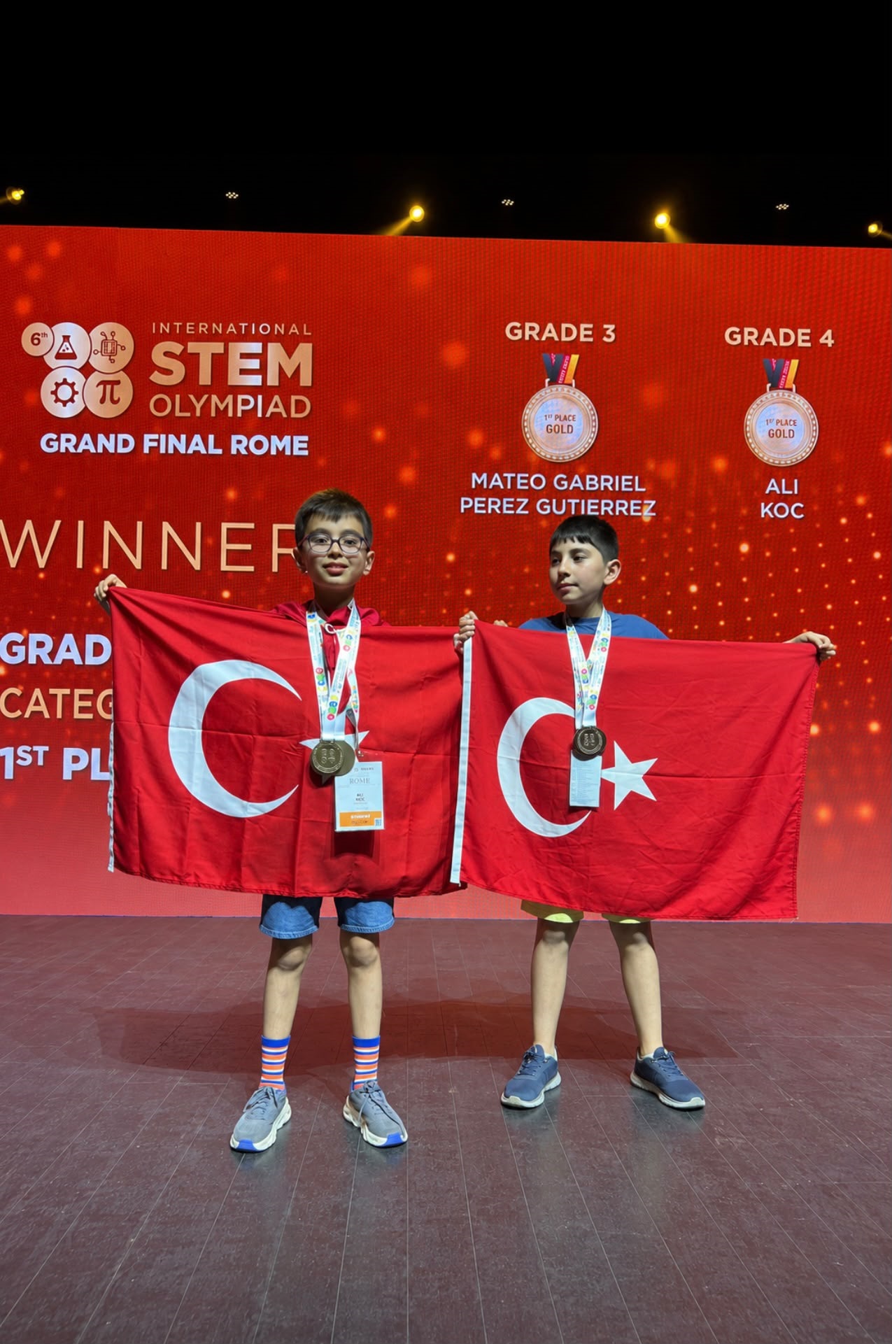 ALI VE SIDAR STEM OLIMPIYATLARINDA MAT 1434254 426335