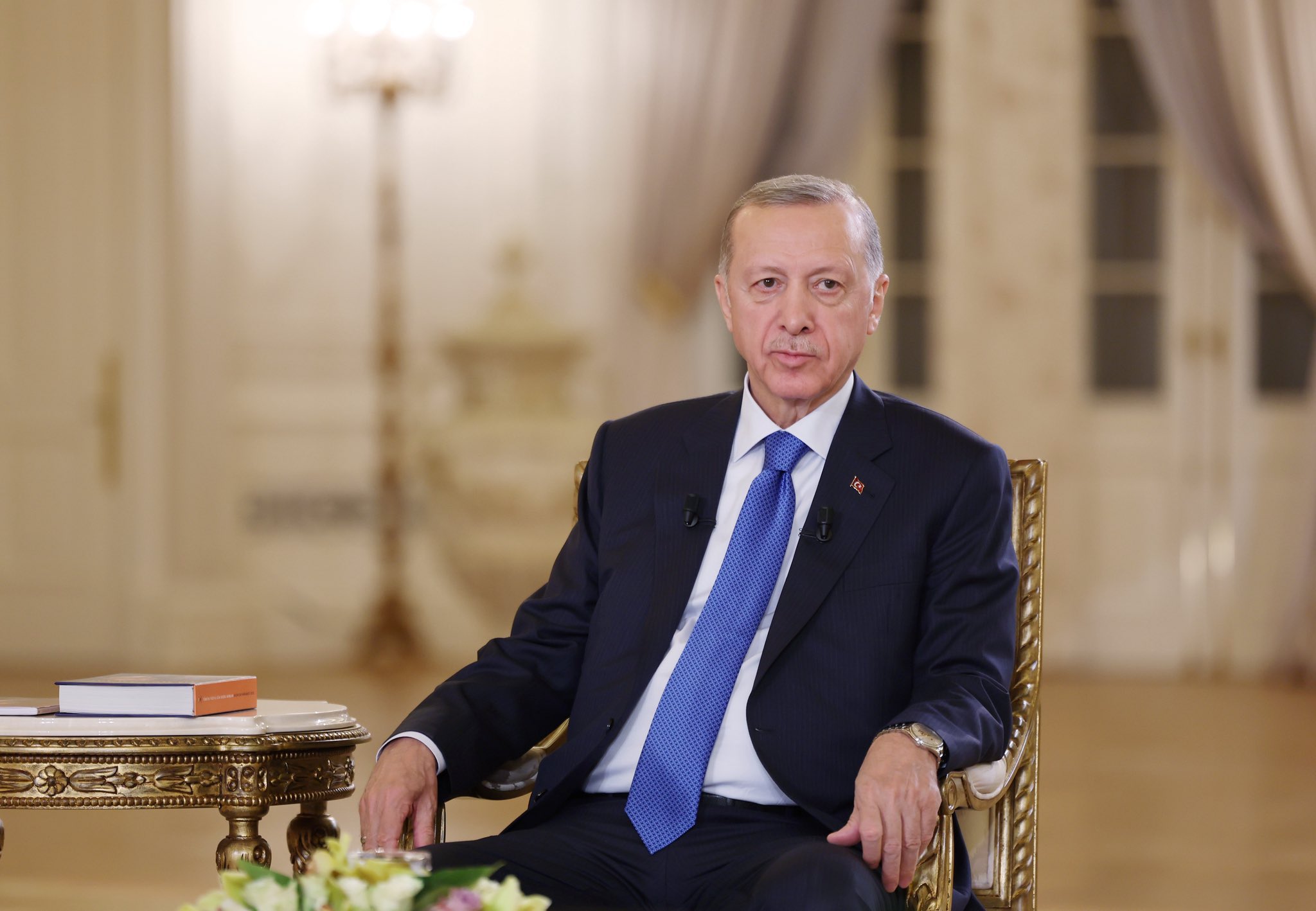 Cumhurbaşkanı Erdoğan Litvanya Başbakanı Sinkevicius İle Görüştü 1 CUMHURBASKANI ERDOGAN TURKIYE KENDI HED 1457791 433762